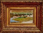 Ingresá a nuestro sitio para estar siempre al día. Lote 6102 Ezequiel Pereira Original Pintura A Oleo Sobre Madeira Assinada Datada De 1942 Titulo Arcos