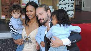 He announced their arrivals and names (du'mier and skyler) in 2014, but no specifics on when, exactly, they arrived. How Zoe Saldana Keeps Her Home Gender Neutral For Her Sons