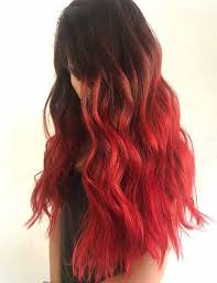 Hair Color Trends For 2018 Red Ombre Hairstyles Red Ombre Hair Ombre Hair Hair Styles