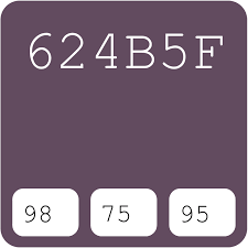 All tones of purple include hex color. Asian Paints Purple Expresso 9109 624b5f Hex Color Code Rgb And Paints