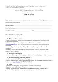 You can then set up a consultation where you can discuss the merits of your lawsuit. 49 Free Claim Letter Examples How To Write A Claim Letter