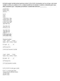 Calculati compozitia procentuala a acidului sufhidric din raportul de masă și masa moleculară. 0 3 Moli Amestec De Hidrocarburi Gazoase Aciclice