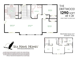 1200 Sq Ft Basement Floor Plans Google Search Four Bedroom House Plans Basement Floor Plans Basement House Plans