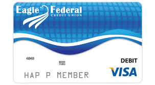When using a credit card for purchases, you'll receive 15 points per dollar spent instead of the standard 10 points, unlocking rewards sooner. Visa Debit Card Eagle Fcu Credit Union Debit Cards