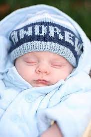 Baby Name Hat Pattern By Ellen And Alexandra Thelin Baby Hats Knitting Baby Hats Knitted Hats