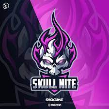Skull Nite By Suman Giri Sgd3sign On Instagram Game Logo Design Graphic Design Images Logo Design