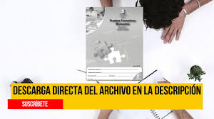 2 septiembre, 201925 septiembre, 2019. 5to Grado Prueba Formativa De Espanol Y Matematicas Quinto Grado Youtube