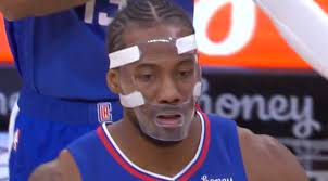 Kawhi leonard is a quiet guy. Kawhi Leonard Gets The Meme Treatment After Debuting New Face Mask That Looks Like It Came Straight Out Of A Horror Movie Brobible