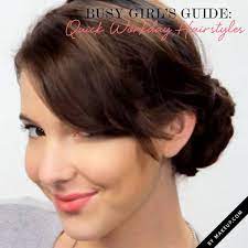 Video The Busy Girl S Guide Quick Workday Hairstyles Makeup Com Work Hairstyles Hair Styles Easy Work Hairstyles