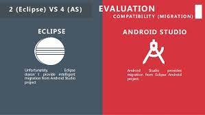 It provides new features and improvements over eclipse adt and will be the official android ide once it's ready. Comparison Between Eclipse And Android Studio For Android Development