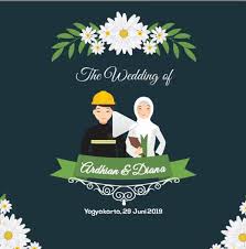 Contoh undangan pernikahan islami simple. 480 Contoh Undangan Pernikahan Islami Digital Gratis Terbaik Contoh Undangan