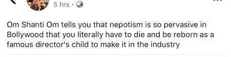 Some are going so far as. Om Shanti Om Bollyblindsngossip