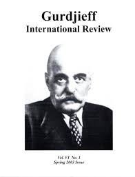 A WELL PREPARED TRADITION: GIR VOL VI, NO. 1.: Gurdjieff International  Review