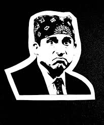 I'm Prison Mike! Hope my fellow Office fans like this Michael Scott print I  did today ✍🏽✌🏽 : r/DunderMifflin