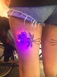 In some cases, the skin becomes so irritated and uncomfortable the tattoo has to be removed altogether. Glow In The Dark Tattoos Guide To Black Light Uv Ink Allure