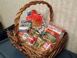 Use them in your cards or tie them into your thanksgiving party ideas. Made Thanksgiving Baskets To Raffle Off Thanksgiving Baskets Raffle Baskets Holiday Crafts