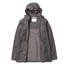 Norse Projects Kalmar Light Rain Jacket Magnet Grey Us Stockists