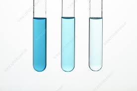 Solutions Of Different Concentrations Stock Image C027 9440 Science Photo Library