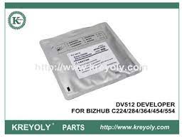 Quick start manual, user manual, shortcut manual, specification & installation manual, installation manual, quick reference manual, use manual China Dv512 Developer For Bizhub C224 284 364 China Copier Parts Konica Minolta Parts