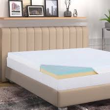 Granrest 4 2 Layer Comfort Memory Foam Mattress Topper Twin Walmart Com Mattress Memory Foam Mattress Topper Foam Mattress Topper
