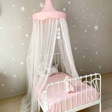 A properly draped vintage canopy bed provides an elegant yet romantic touch to your bedroom. Light Gray Mosquito Net Bed Canopy Princess Dreamy Play Tent Bedding For Kids Playing Children Round Lace Dome Netting Curtains Bed Mantle Baby Boys Girls Games House Room Bedroom Decorate Mimbarschool Com Ng
