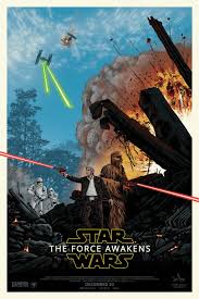 Star Wars The Force Awakens Poster Derek Payne Star Wars Trilogy Poster Force Awakens Poster Star Wars Trilogy