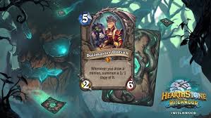 If so when is it going to come out. Witchwood S Final Cards And Everything Else We Know About Hearthstone S Expansion