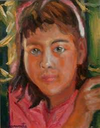 Caruggi in Vernazza I" 24x30" oil