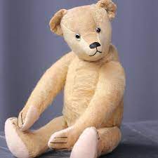 Antique Teddy Bear 1915s Character hump Bear w winter Dress w sleigh☃️ |  eBay
