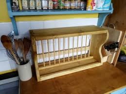 wall mounted kitchen plate rack  good