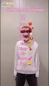 Many nonbinary people choose a name that is not coded specifically as male or female—a neutral name—to avoid being labeled as. Non Binary Names Enby Names Tiktok Watch Non Binary Names S Newest Tiktok Videos