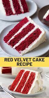 Red Velvet Cake Recipe Cake Recipes Dessert Recipes Dessert Recipes Easy