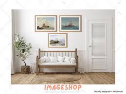 10 Mixed Nautical Gallery Wall Print Set