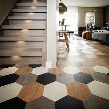 Moduleo Moods Hexagon Design Hexagonflooring Cuisine Appartement Sol Vinyle Maison Design