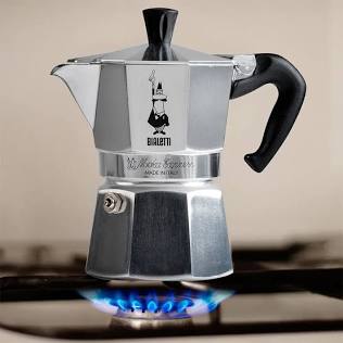 The classic Bialetti Moka Express, AI generated