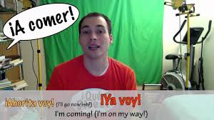 Hola, if by these, you want to say that you have done a work and have finished it, in this case, you are incorrect in saying i 'm done / i 'm finishd. How To Say I M Coming In Spanish Dia 103 Youtube