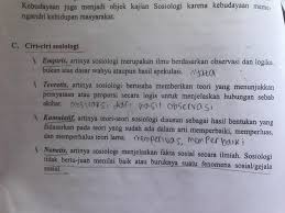 Pengertian sosiologi menurut para ahli. Sebutkan Ciri Ciri Sosiologijelaskan Pengertian Sosiologi Menurut Selo Soemardjan Dan Soelaiman Brainly Co Id