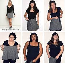 How One Size Fits All Really Looks On Different Body Shapes Average Size Women Body Types Women Womens Clothing Sizes