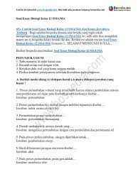 Maybe you would like to learn more about one of these? Soal Essay Tentang Pembelahan Sel Beserta Jawabannya Smp Kelas 9 Jawabanku Id