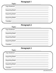 In essays of any kind, body paragraphs are essential. 3 Paragraph Graphic Organizer With Prompts Essay Outline Writing Organization Graphic Organizers