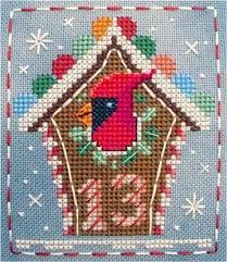 Bbp Advent Animal By Brooke Nolan Embroidery Pattern Cross Stitch Patterns Cross Stitch Charts Cross Stitch
