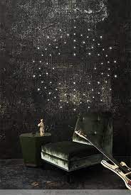 luxe donker behang met glitter wall murals mural cool walls