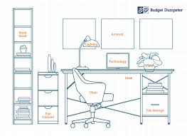 How To Set Up A Home Office On A Budget Budget Dumpster A motivating workspace is vital to staying productive and avoiding distractions, whether you're blogging.