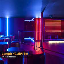 50ft Rgb Led Strip Lights Kit Flexible Color Changing Lights Strip Led Strip Lighting Rgb Led Strip Lights Led Rope Lights