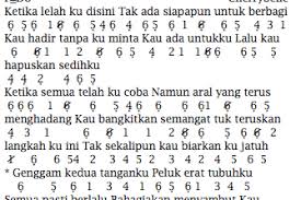Chordify is your #1 platform for chords. Not Angka Dan Lirik Lagu Ungu Dilema