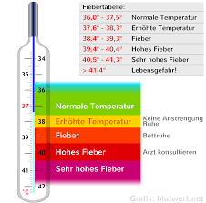 Während die temperatur der haut aufgrund unterschiedlicher umgebungstemperatur schwanken kann, liegt mittels der folgenden temperaturintervalle hat man eine klassifizierung der fieberstärke vorgenommen: Fieber Ab Wann Und Wie Senken