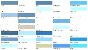 Behr Paint Color Chart Hispamun Com