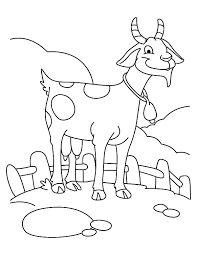 For boys and girls, kids and adults, teenagers and toddlers, preschoolers and older kids at school. Free Printable Goat Coloring Pages For Kids Coloring Pages