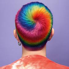 A buzz cut is any of a variety of short hairstyles usually designed with electric clippers. 20 Short Rainbow Hairstyles That Convince You To Dye Your Hair Short Haircut Com
