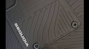 4 Pc All Weather Mats Sequoia With Images Floor Mats Flooring Toyota